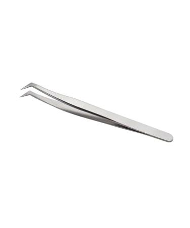 Ipetboom eyelash tweezers for false eyelashes plucking pocket plucking the hair patch special clip set Miss eyelash tweezing medium as shown
