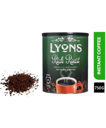 3x 750g Instant Coffee Granules Lyons Rich Roast Ideal for Office Canteen Site Supplies Staff Room Great Value. - Buy Online on GoSupps.com