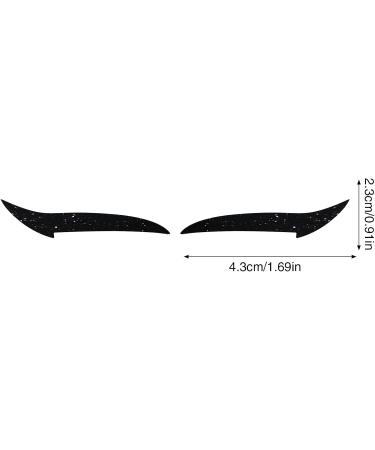 Autocollants Eye Liner | D calque Fard Paupi res Femme Adh sif Tenue Longue Bandes Pour Sorties Danse Voyage Sc ne M res Noir - Buy Online on GoSupps.com