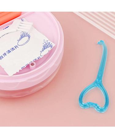 Verdant Touch 3-Layer Denture Box - Multifunctional Retainer Cleaning Case | Portable & Discharge-Proof Storage in Pink - Buy Online on GoSupps.com