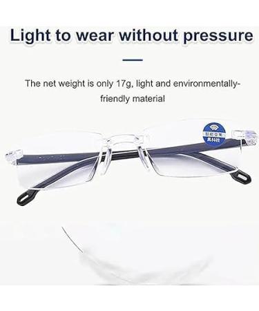 Jesshiny Autozoom Reading Glasses - Clear Focus & Automatic Adjustment for Presbyopia | Car Zoom Glasses for Men & Women (2 Pieces) - Buy Online on GoSupps.com