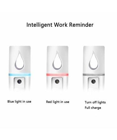 Makina USB Nano Mist Sprayer for Facial Beauty - Ultrasonic Moisturizing Handheld Mini Mister - Buy Online on GoSupps.com