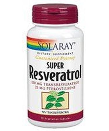 Solaray Super Resveratrol - 30 pieces