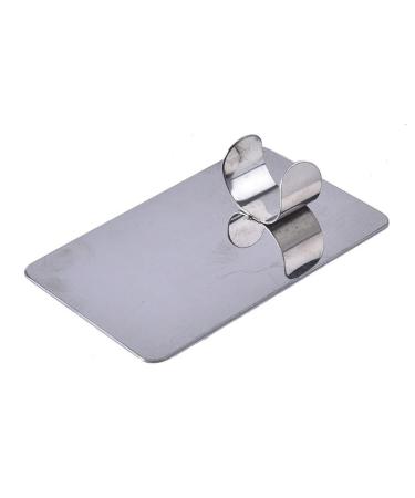 OUSIKA Palette Stainless Steel Plate Makeup Cream Foundation Mix Palette Cosmetic Makeup Tools Color