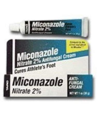 Miconazole Nitrate 2% Antifungal Cream - 0.5 oz