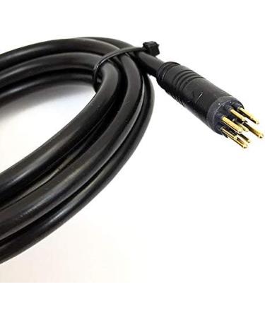 60cm Alliteqwe E-Bike 9Pin Motor Extension Cable - Waterproof Hub Motor Connector, Black - Buy Online on GoSupps.com