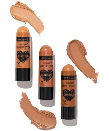 Wet n Wild MegaGlo Conceal & Contour Highlighter Stick in When The Nude Strike + Brown Call Me Maple - Buy Online on GoSupps.com