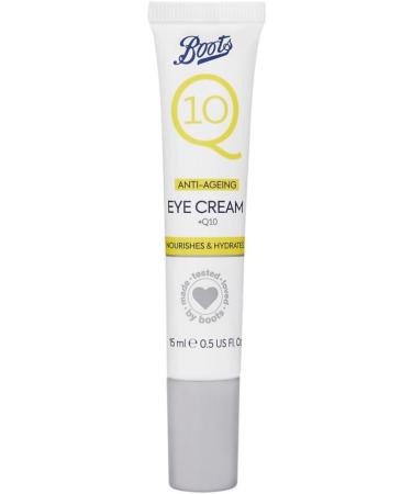 Boots Anti-Ageing Eye Cream +Q10 15ml - Buy Online on GoSupps.com