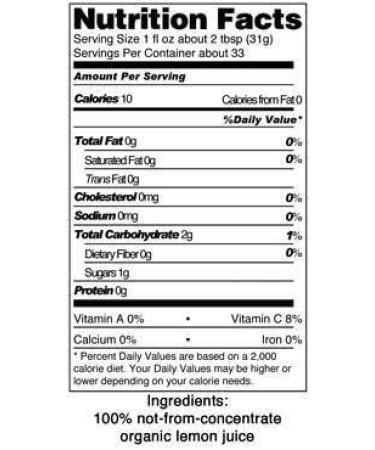 Italian Volcano Lemon Juice 1 Litre (Pack of 4) - Buy Online on GoSupps.com