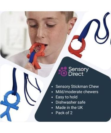 Chewbuddy Sensory Chewy Chew Tags - 2 Pack for Special Needs | Durable & Safe Bite Tags for Kids - Buy Online on GoSupps.com