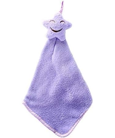 Hanging Star Coral Plush Wipe Towel Absorbent Dishwashing Cloth Kitchen Accessories/1273