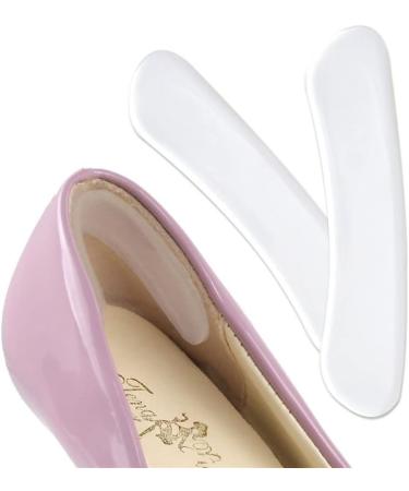 Buy Silicone Heel Protectors for Women - Breathable Reusable Anti-Wear Inserts for Heel Pain Relief & Spurs - Transparent Small - Buy Online on GoSupps.com
