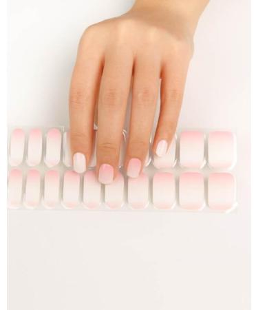 Zaubern gel4Home - Premium UV Nail Wraps & Foils | Semi-Cured Gel Nails in Baby Boomer Pink - International Shipping Available - Buy Online on GoSupps.com