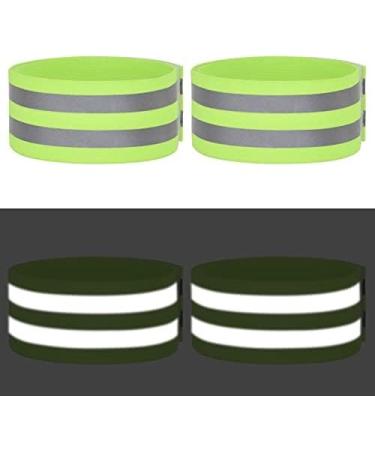 Dealkits Reflector Band & Tapes Set - Self-Adhesive Safety Armbands for Bicycling Jogging & Hiking - Green Reflector Strips for Adults & Kids - Buy Online on GoSupps.com