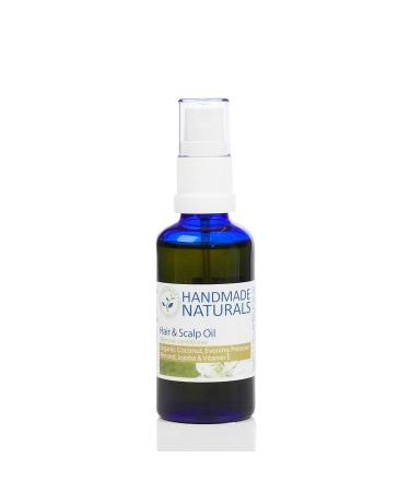 Handmade Naturals Hair and Scalp Oil with Organic Coconut Jojoba & Evening Primrose