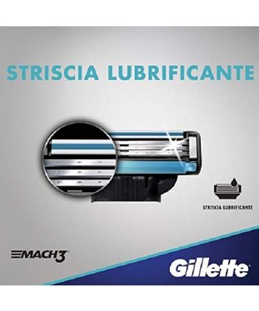 Buy Gillette Mach 3 Blades (8 Count) - Premium Quality Shaving Blades for Smooth Shave - International Shipping Available - Buy Online on GoSupps.com