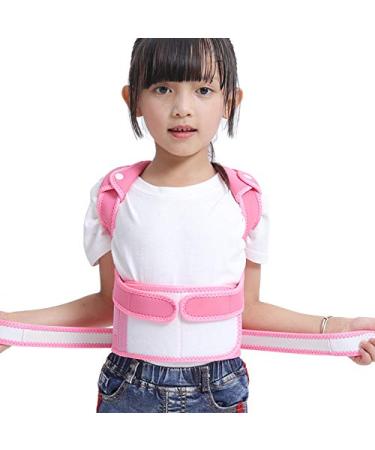 Back Posture Corrector for Kids - Adjustable Spinal Brace & Support for Improved Posture - Pink | Child Slouching Correction - Buy Online on GoSupps.com