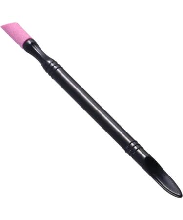 minkissy Manicure Tools Nail Tools Nail Polish Pens Nail Art Pusher Metal Cuticle Pusher Cuticle Pushers Nail Engraving Pen Nail Polished Pen Care Grinding Stick Handle Black - Buy Online on GoSupps.com