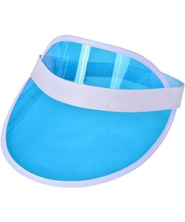 Konxi 4 Pack Unisex Transparent Plastic Sun Visor - Perfect for Golf Tennis & Poker Parties - Stylish 80s Sun Cap - International Shipping Available - Buy Online on GoSupps.com
