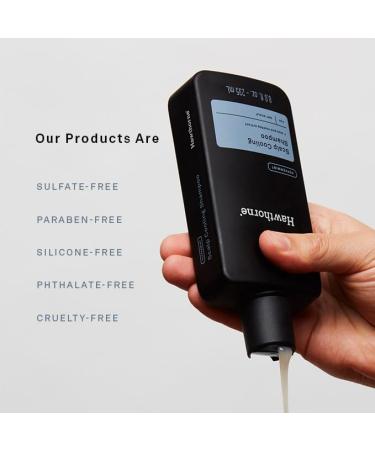 Hawthorne Men's Cooling Shampoo - Soothes Itchy Scalp Fights Dandruff Naturally Sulfate & Paraben-Free - 8 fl. oz - Buy Online on GoSupps.com