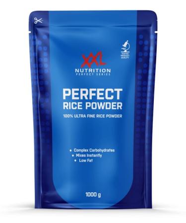 XXL Nutrition - Perfect Reis Powder - Rice Powder Complex Carbohydrates made of 100% brown basmati rice Weight Gainer Addition Meal replacement - 1000 grams of taste neutral 1000 grams