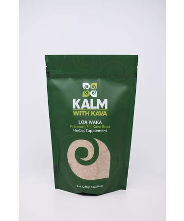 KALM with Kava Loa Waka Traditional Grind (8 oz.)
