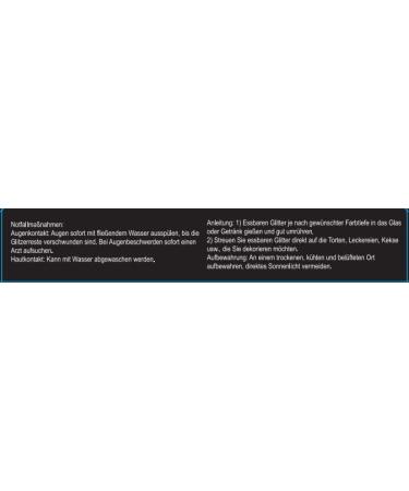 Edible Glitter for Drinks - 3 Colors Tasteless Food Color Powder for Cocktails Chocolate & Fondant - 4G - Buy Online on GoSupps.com