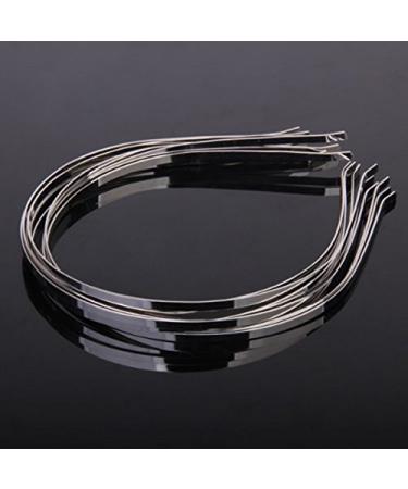 ROSENICE 10 Pack Metal Hairbands - 7mm Hair Hoops for DIY Accessories | International Shipping Available - Buy Online on GoSupps.com