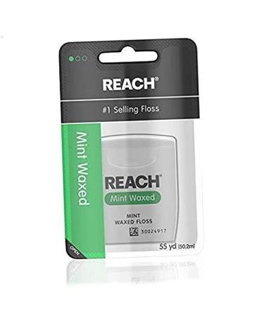 Waxed Dental Floss Mint Mint Mint 1 Count .10 Pack 1 Foot (Pack of 1) Mint
