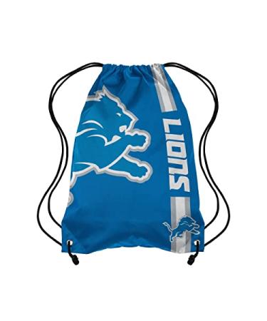 Detroit Lions NFL Big Logo Drawstring Backpack