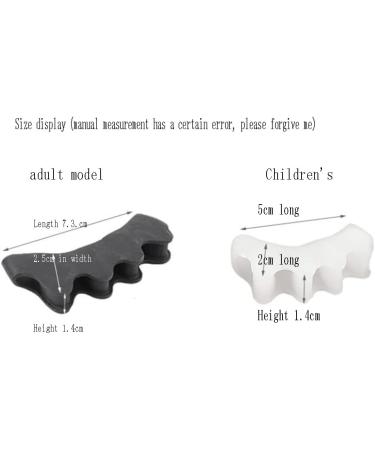 DEAVER Gel Toe Separators & Metatarsal Pads - Toe Straightener for Overlapping Toes, Bunion Corrector, Hallux Valgus Relief - 5 pairs - Buy Online on GoSupps.com