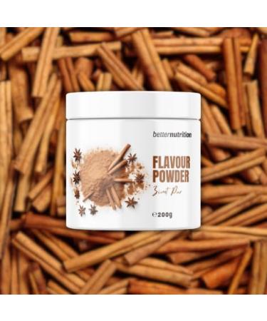 Premium Vegan Flavor Powder - Calorie-Reduced Aroma | Cinnamon | Zero Calorie 200g | Better Nutrition - Buy Online on GoSupps.com