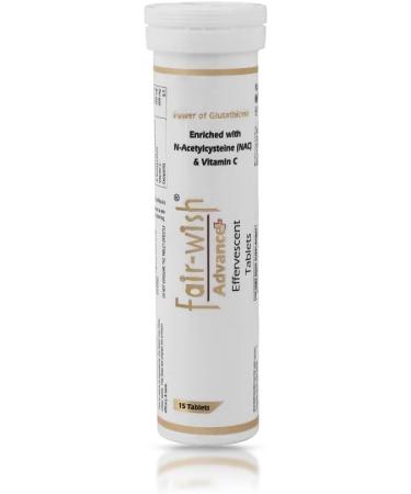 Advance Plus L Glutathione with N-Acetylcysteine Effervescent Tablets and Fair Wish Glutathione Cream for Glowing & Fair Skin - Buy Online on GoSupps.com