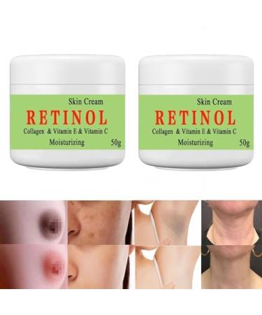 BEROZA Cremas Para Las Manchas de La Cara 50g Cremas para quitar manchas de la cara Vitamin C&E Face Moisturizer Cream Crema para manchas oscuras en la piel (2pcs)