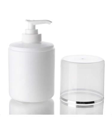 3 STK Refillable Pump Dispensers for Hand Gel Shampoo & Conditioner - 250ml Empty Bottles for Bathroom & Cosmetics - Buy Online on GoSupps.com