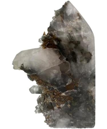 Yenoshi Natural Green Phantom Quartz Crystal Point Mineral Stones Energy Healing Crystals HOME DECOR - Buy Online on GoSupps.com