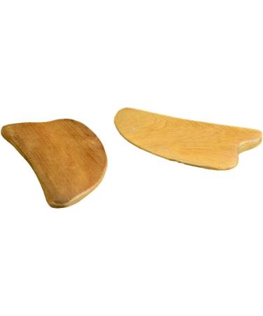 Healifty Gua Sha Tool - Wooden Scraping Plate for Physiotherapy & Blood Circulation | Camphor Wood Massage Tool - International Shipping - Buy Online on GoSupps.com