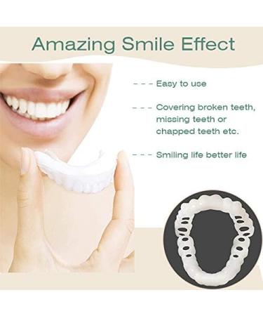 Temporary Fake Dentures - Alternative Solution for Missing, Broken, Stained Teeth & Gaps - Buy Online on GoSupps.com