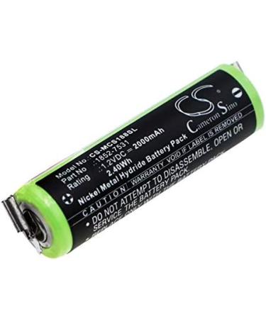 Replacement Battery for Moser ChroMini 1591 1591B 1591Q Easy Style 1881 - 2000mAh/1.2V Compatible Battery - Fast International Shipping - Buy Online on GoSupps.com