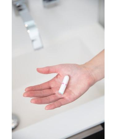 o.b. Organic Cotton Tampons - 100% Organic with 8 Hour Leak Protection - Regular 24 Count - Buy Online on GoSupps.com