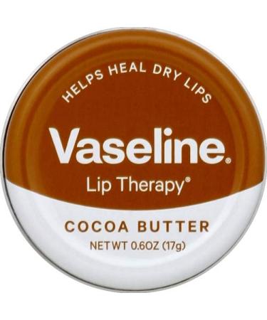 Vaseline Lip Therapy Cocoa Butter 0.6 oz (17 g) - Buy Online on GoSupps.com