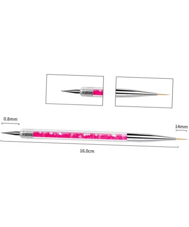 Beaupretty Fox Headband Pen Drawing Pen Tools paint Liner Striping manicure painting pen t tool decorating tools manicure tools kit de manicura detailing kit 3d nail polishing Tools - Buy Online on GoSupps.com