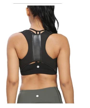 Posture Corrector for Men & Women - Adjustable Back Brace for Spine Neck & Shoulder Support Pain Relief - Size S-L Black - Buy Online on GoSupps.com