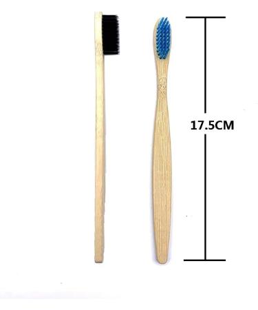 Eco-Friendly Bamboo Toothbrush - Sustainable & Biodegradable | International Shipping Available - Buy Online on GoSupps.com