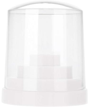 48 Holes Nail Art Plastic Nail Drill Stand Holder Convenient and Well-Organized for Grinding Carving Tools Salon Display Option (White) - Buy Online on GoSupps.com