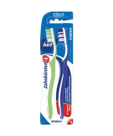 Elko's toothbrush classic hard 2 pieces