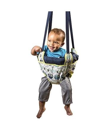 NEW Baby Door Jumper Owl Bouncer Doorway Swing Jump Up Seat Exercise Toddler Infant