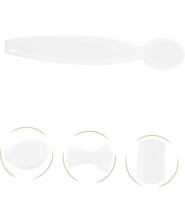 Healeved 20pcs makeup spatula pp white spatula for makeup makeup spatula tool facial spatula 6.00X1.00X0.30CM White - Buy Online on GoSupps.com