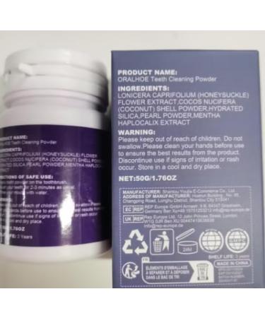 3 Days Teeth Whitening Powder - Effective 3 in 1 Pearl Probiotic Tooth Cleaning & Brightening - Refreshing Taste Ships Internationally - Buy Online on GoSupps.com