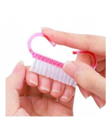 Zaxer 100-Piece Nail Brushes Set - Hand Washing & Cleaning Brushes for Nails - Pink Beauty Care & Dust Removal - Buy Online on GoSupps.com